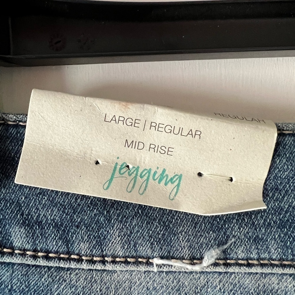 NWT Maurice’s‎ jeans jeggings L large reg mid rise - Picture 6 of 6